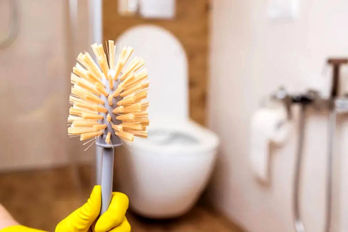 چرا فرچه توالت زرد می شود؟