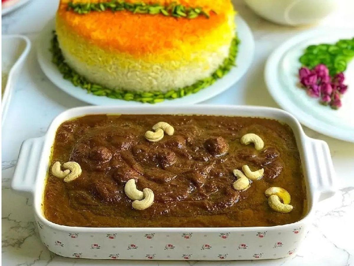 خورش فسنجان بدون گوشت |  سالم، خوش‌عطر و اقتصادی