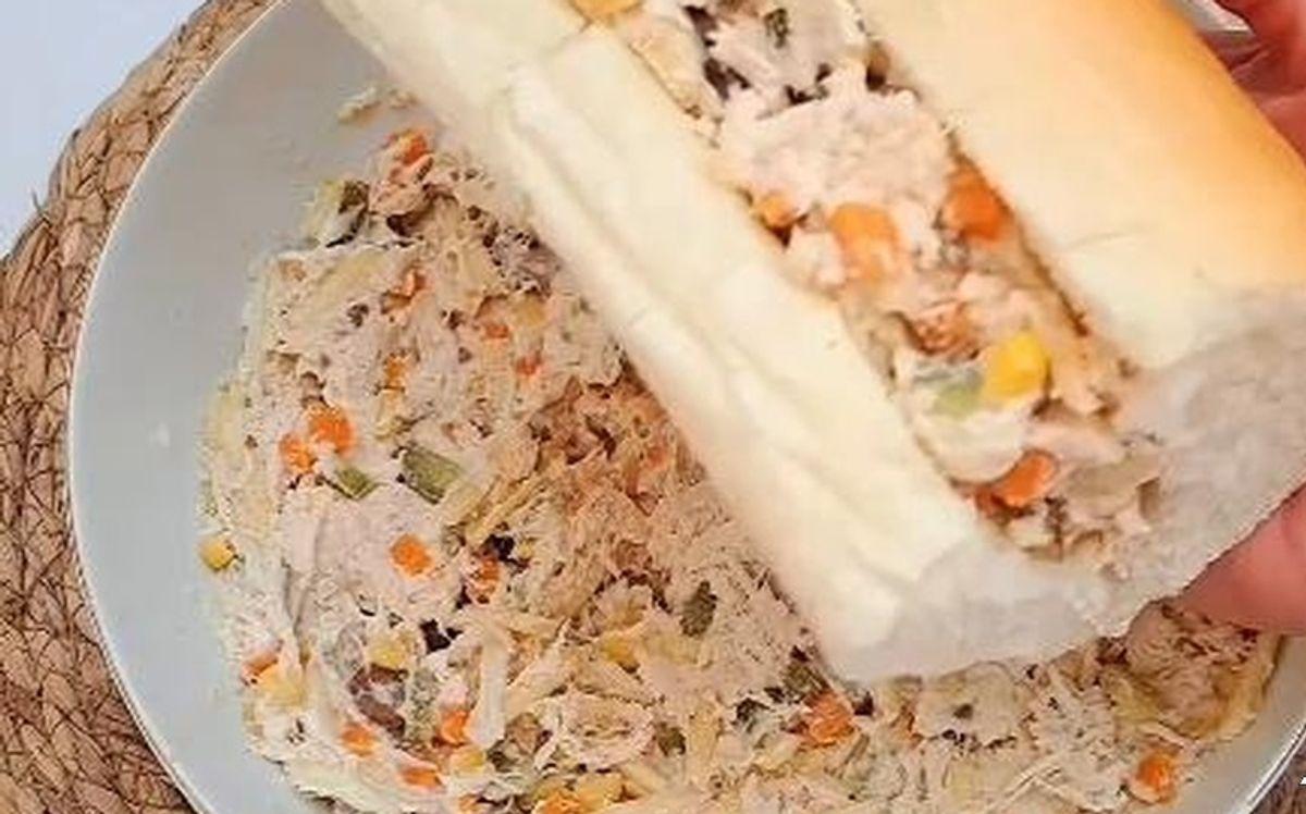 طرز تهیه ساندویچ فوری هواپیمایی | این ساندویچ رو فقط توای هواپیما سرو میکنن