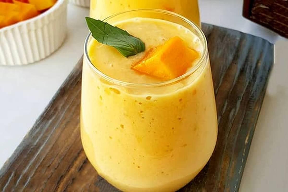 طرز تهیه میلک‌شیک انبه؛ به روش یک باریستای حرفه‌ای