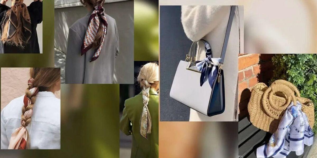 مینی اسکارف؛ اکسسوری کوچک با کاربردهای بزرگ راه‌های خلاقانه برای استایل شیک و متفاوت