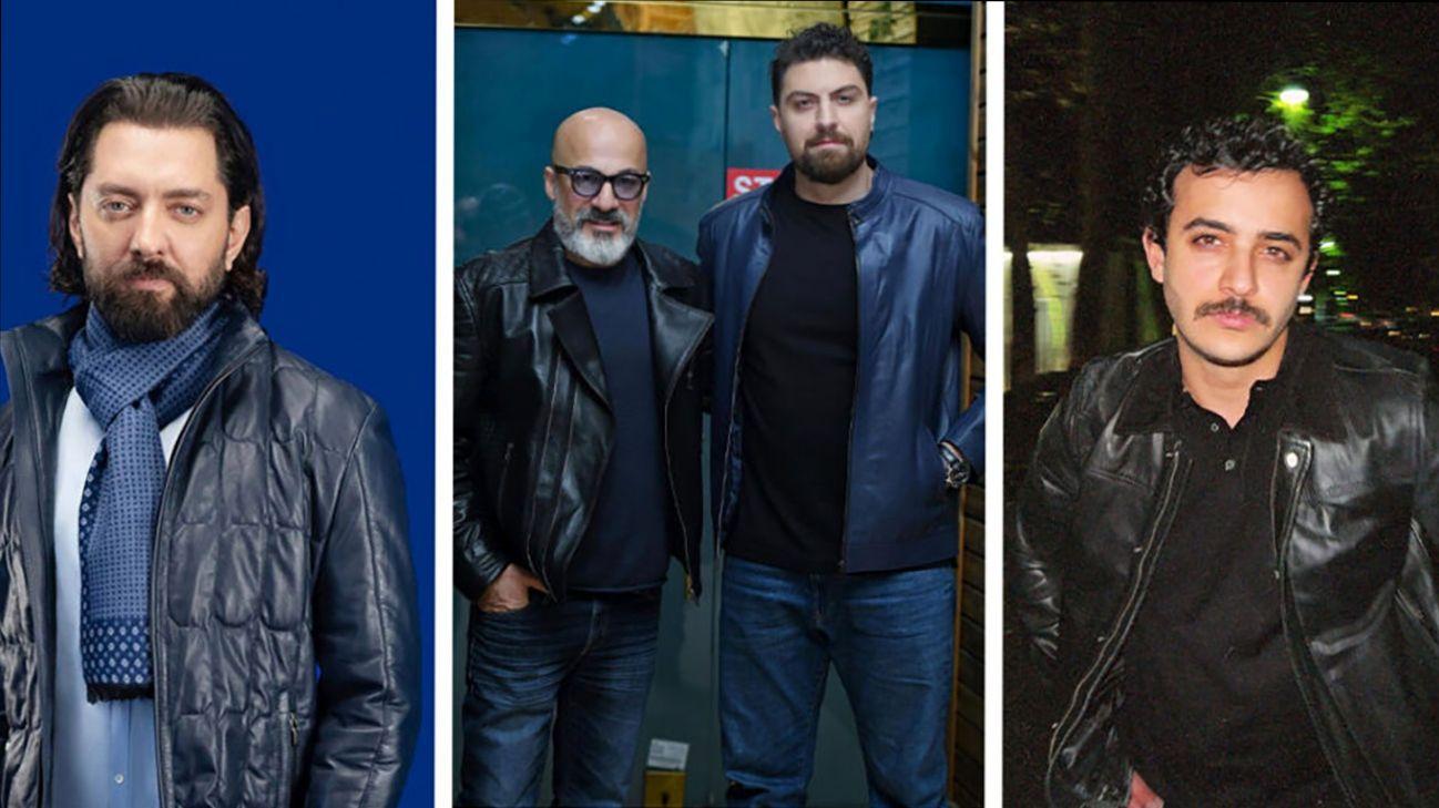 کت چرمی؛ انتخاب جسورانه ستاره‌ها! استایل متفاوت بازیگران ایرانی در یک قاب