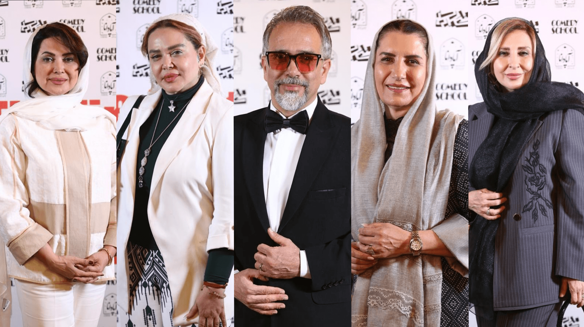 استایل بی‌نظیر بازیگران ایرانی در کاخ ایوان آپادانا؛ شیک، موقر و چشم‌نواز!