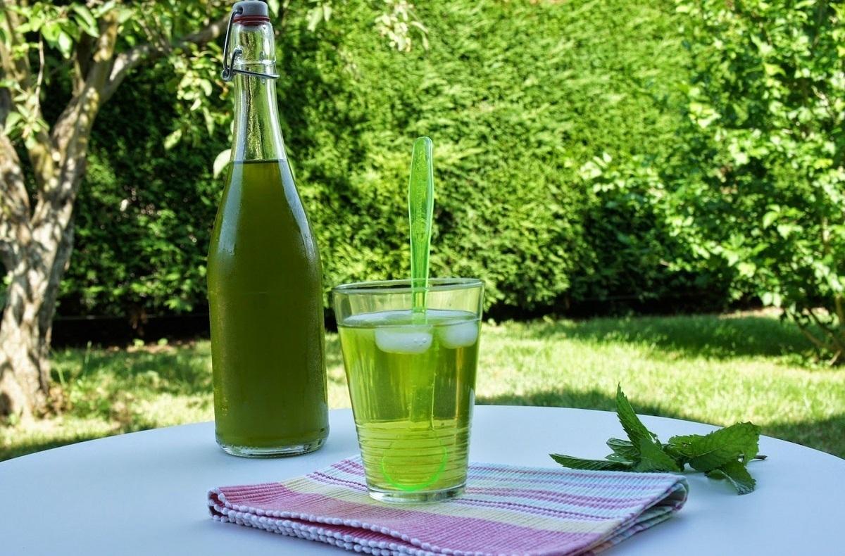 طرز تهیه شربت نعناع خانگی