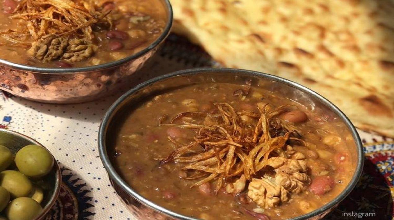 طرز تهیه آش شلم | آش شلمین کردستان