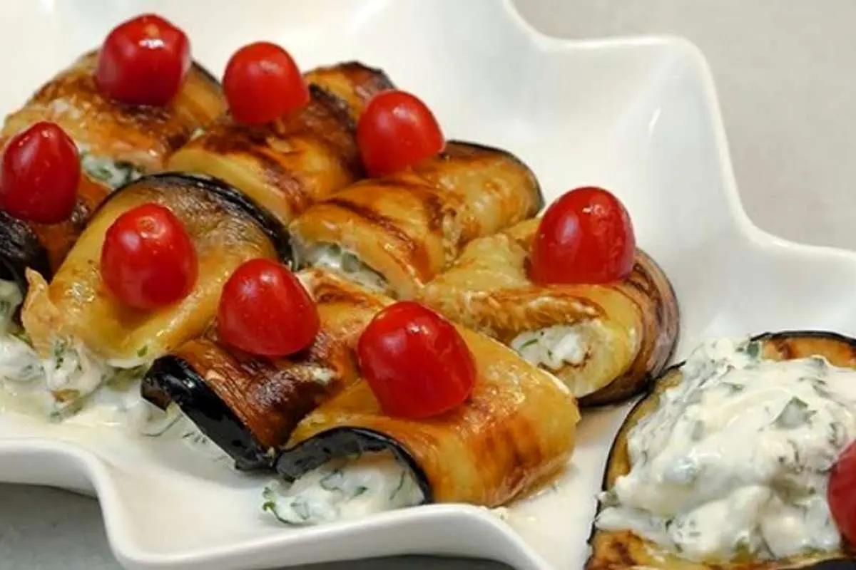 رولاتینی بادمجان ؛ غذای خوشمزه ایتالیایی