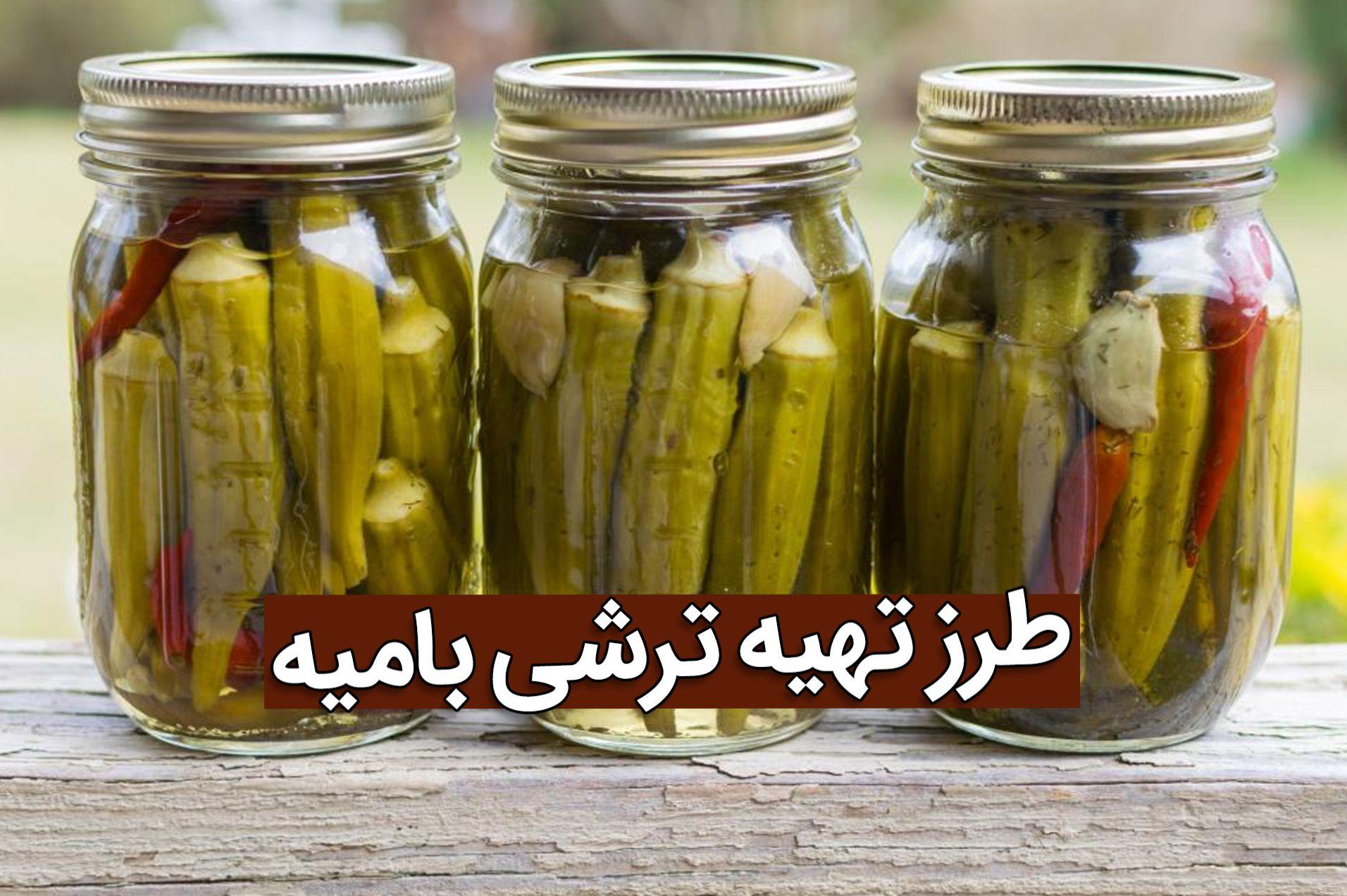 طرز تهیه ترشی بامیه خانگی: یک ترشی متفاوت برای سفره‌های ایرانی | دستور تهیه یک طعم جدید و هیجان‌انگیز برای علاقه‌مندان به ترشیجات