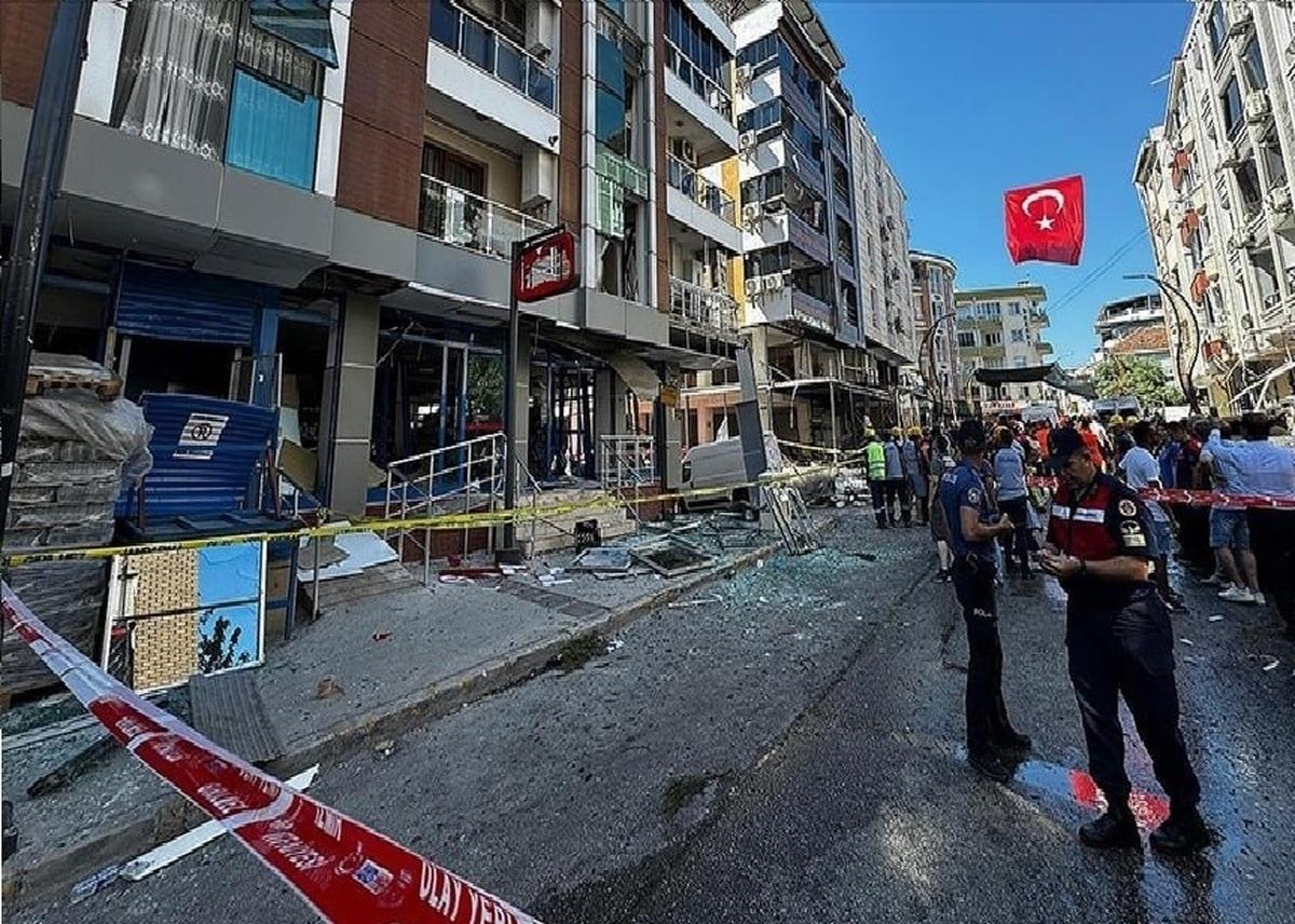 ترکیه منفجر شد | آمار مصدومان انفجار گاز طبیعی در ازمیر ترکیه