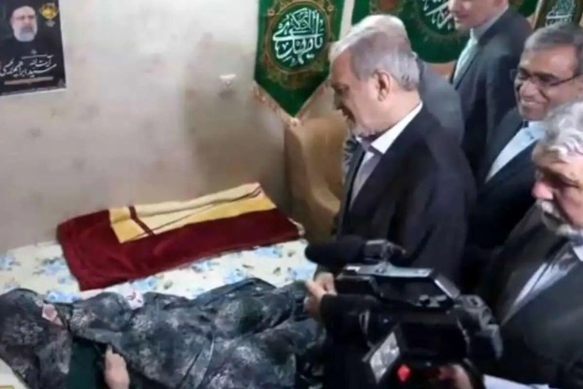 توصیه مادر شهید رئیسی به پزشکیان: سوار هلی‌کوپتر نشو!