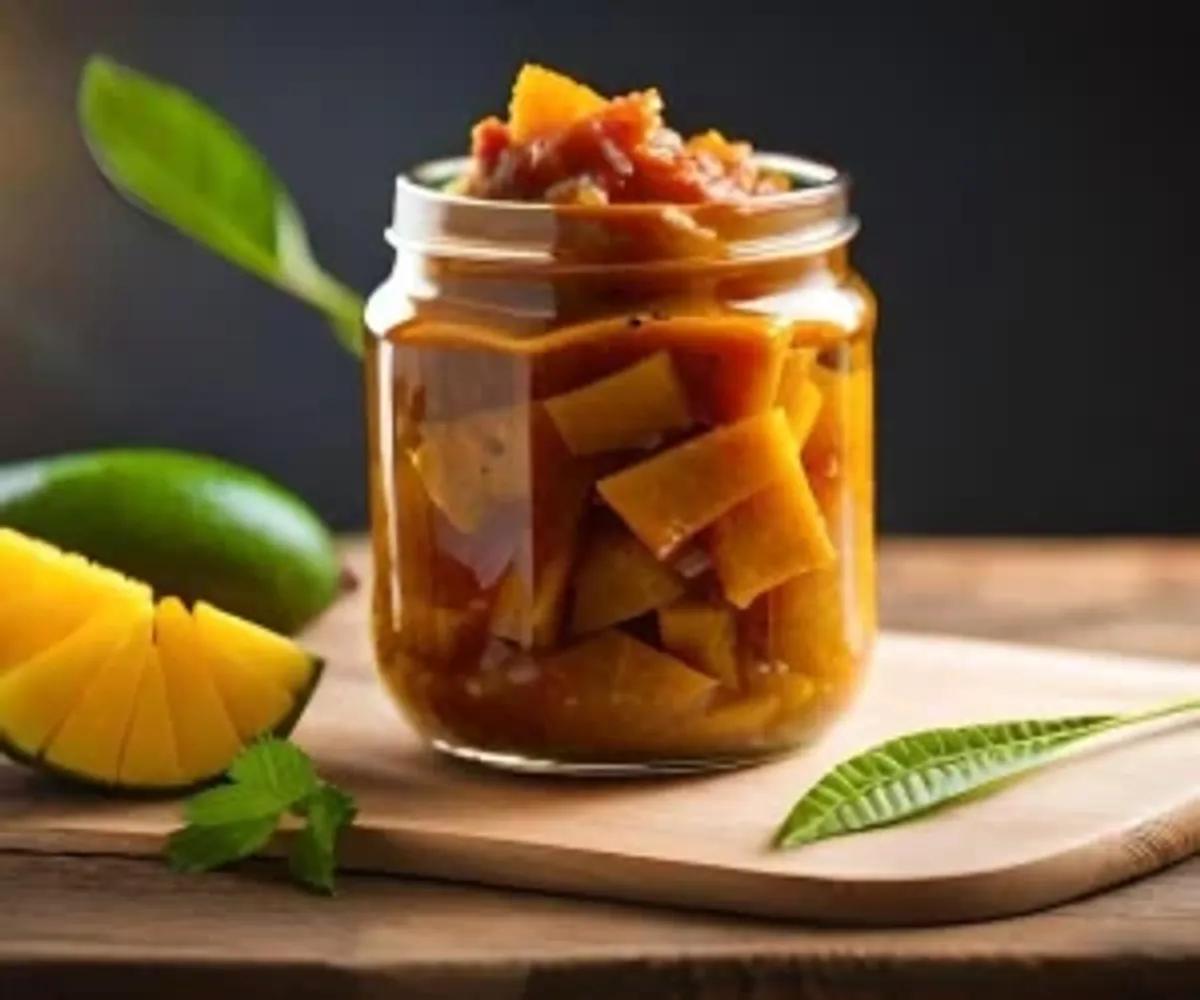 راز خوشمزگی ترشی انبه بندری و هندی + آموزش