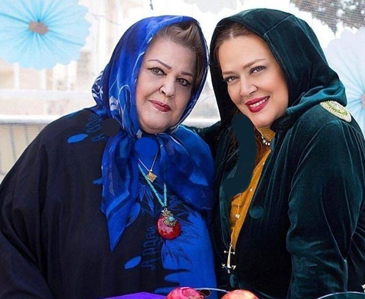 جشن تولد خاص مادر بهاره رهنما با کیک زرد و نوشته‌ای خنده‌دار + عکس