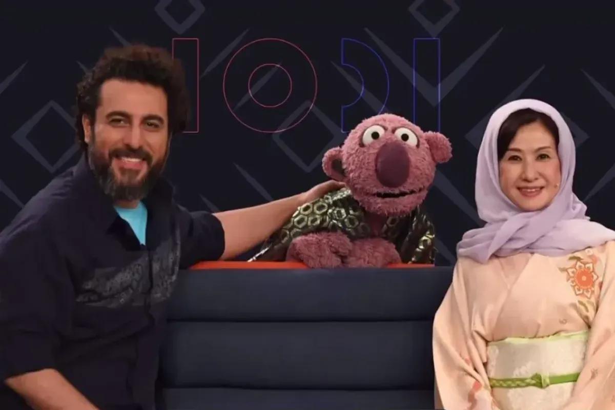 فارسی صحبت کردن بازیگر اوشین در برنامه هزار و یک