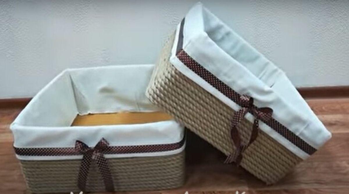 ترفندخانه داری | یه ترفند جذاب و کاربردی درست کردن سبد نان با دستمال یزدی