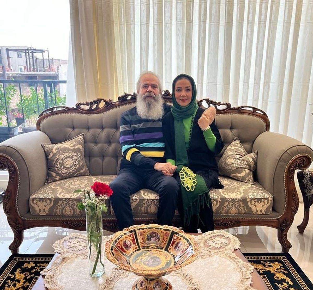 نگاهی به چیدمان منزل دوبلکسِ مجللِ سارا صوفیانی و همسرش