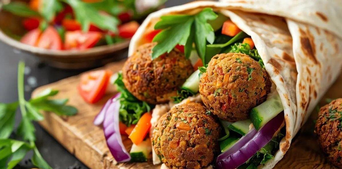 فلافل خانگی با سس اصیل خاورمیانه‌ای؛ خوشمزه‌تر از فست‌فودی‌ها!