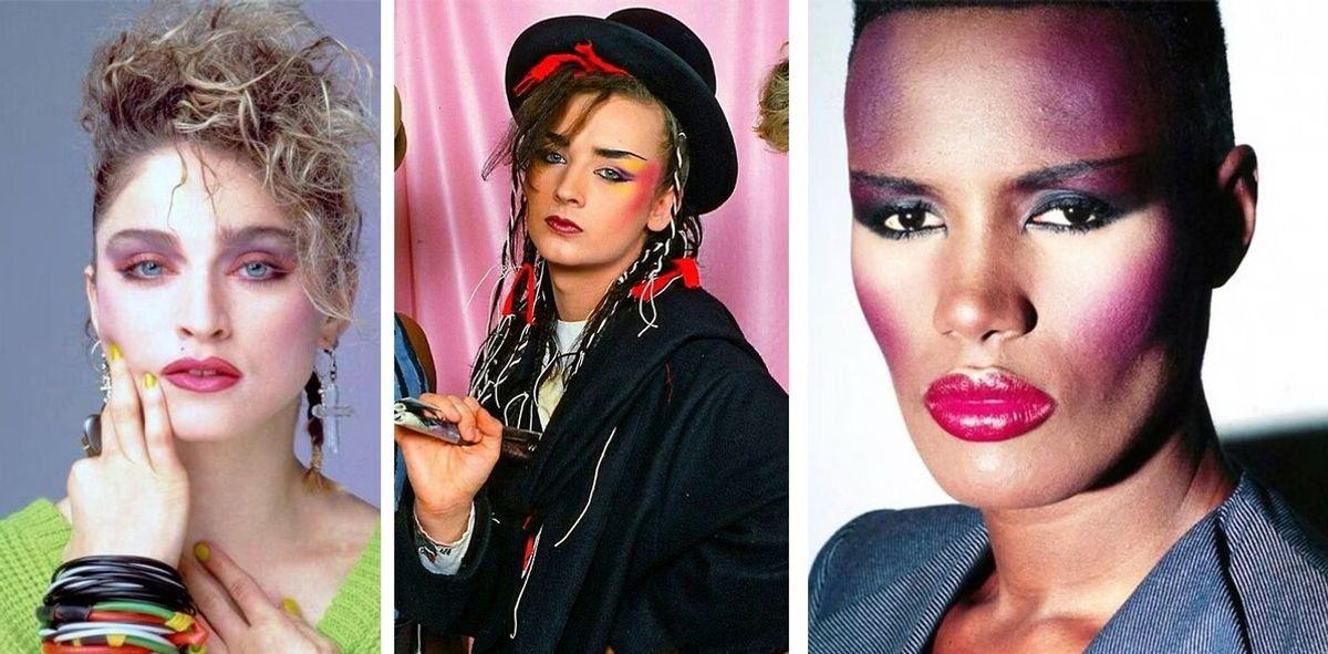 دهه 1980 در دنیای آرایش دوباره زنده شد! مدل‌های آرایشی عجیب و خنده‌دار که دوباره در مُد هستند