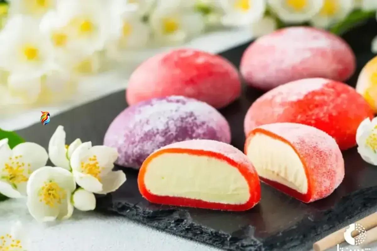 طرز تهیه موچی خامه و انبه؛ شیرینی آسیایی با طعم تابستان