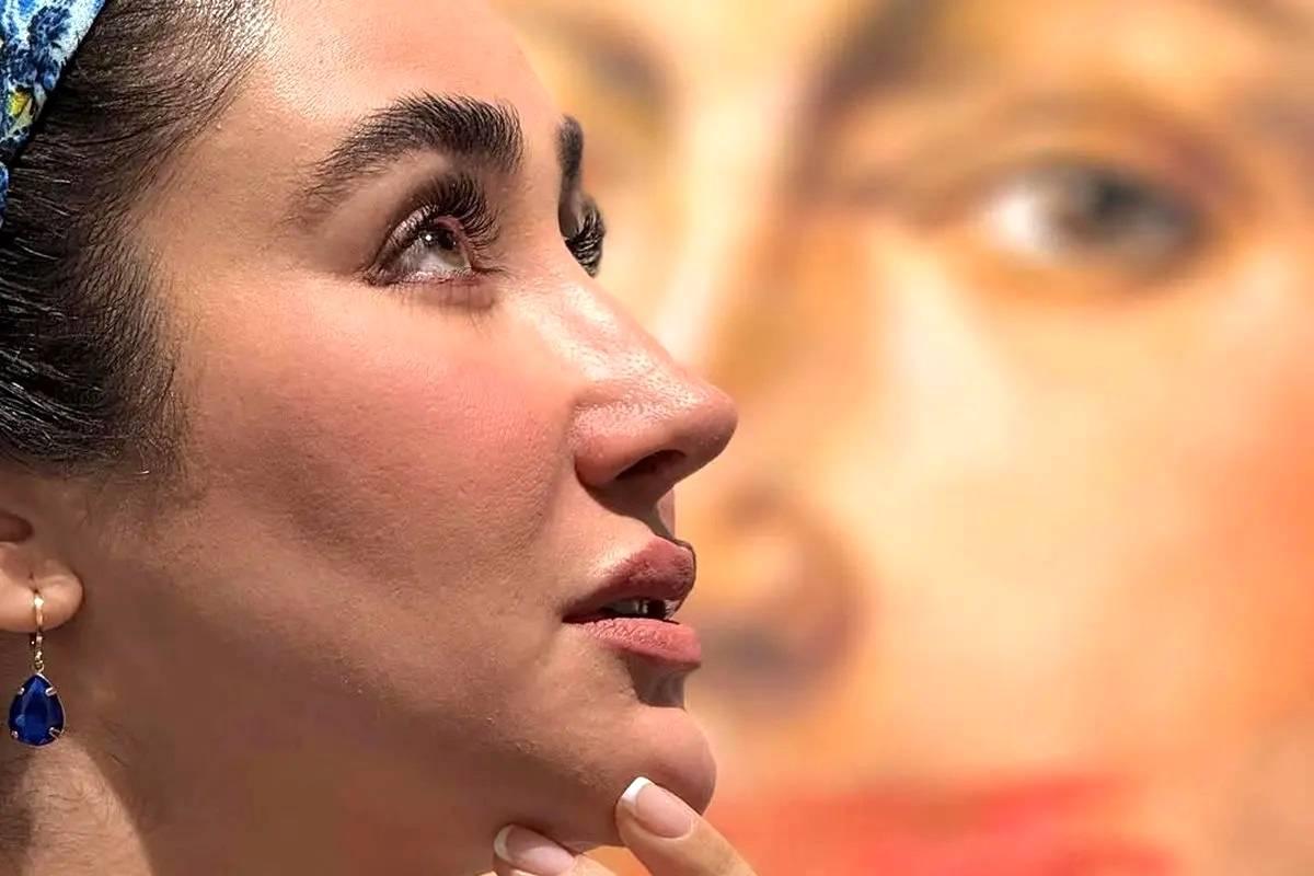 عکس بهاره افشاری و سردار آزمون در پاریس