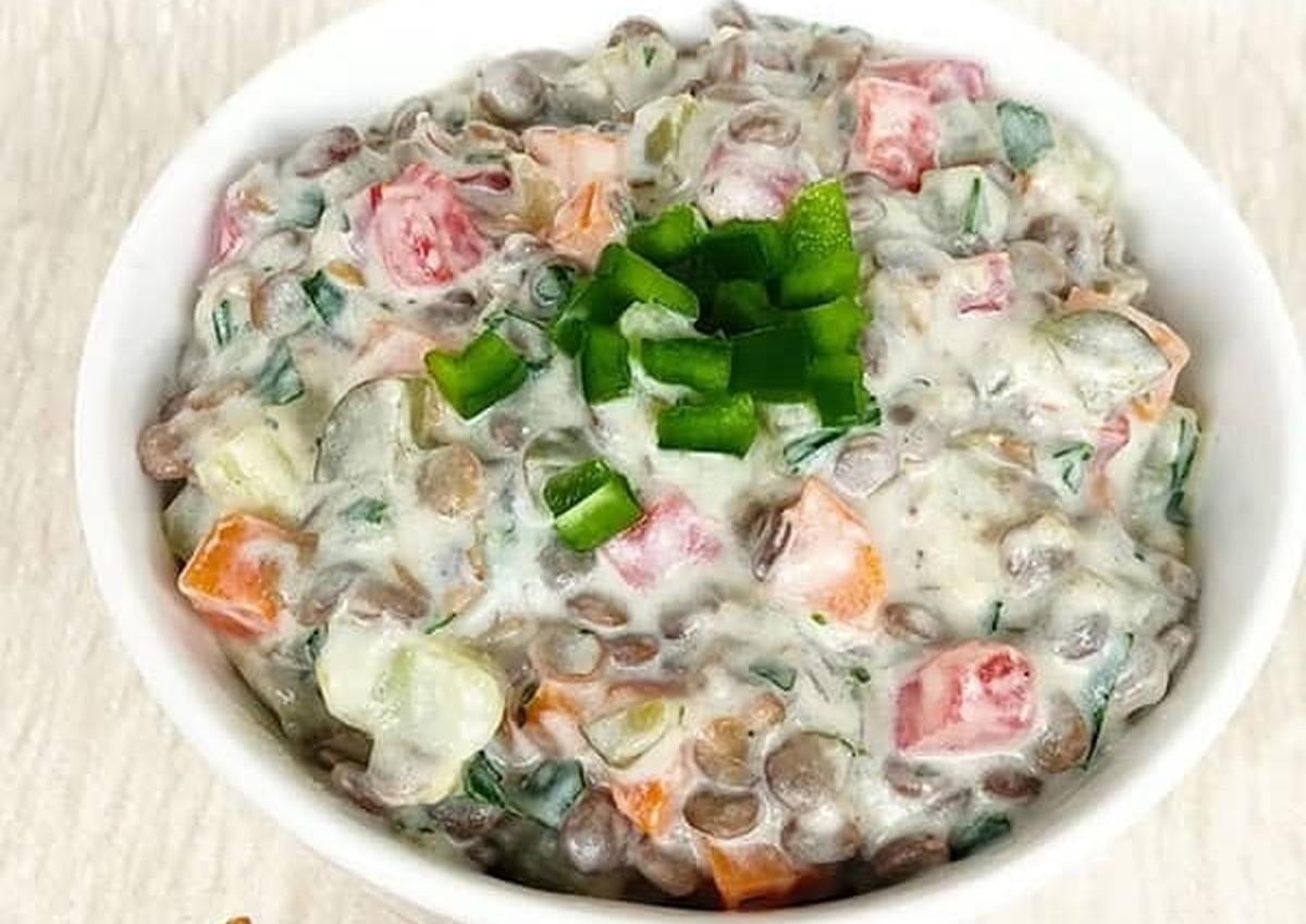 طرز تهیه سالاد عدس | با این ترکیب یک سالاد مجلسی خوشمزه درست کن