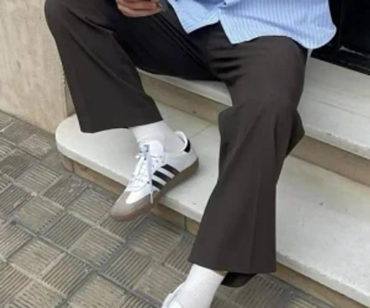 شیک‌پوشی به سبک امروز | استایل مردانه با شلوار پارچه‌ای و کتونی + جدیدترین تیپ‌ها