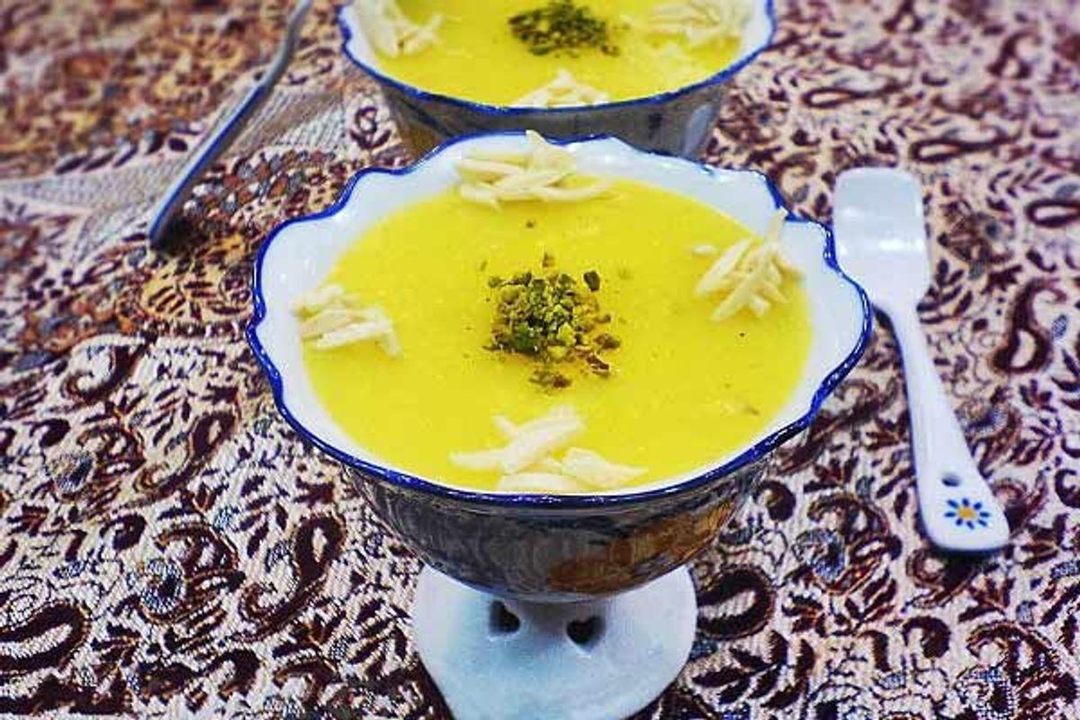 طرز تهیه دسر ماقوت | به جای حیلم و شله زرد این بار این دسر متفاوت یزدی رو درست کن