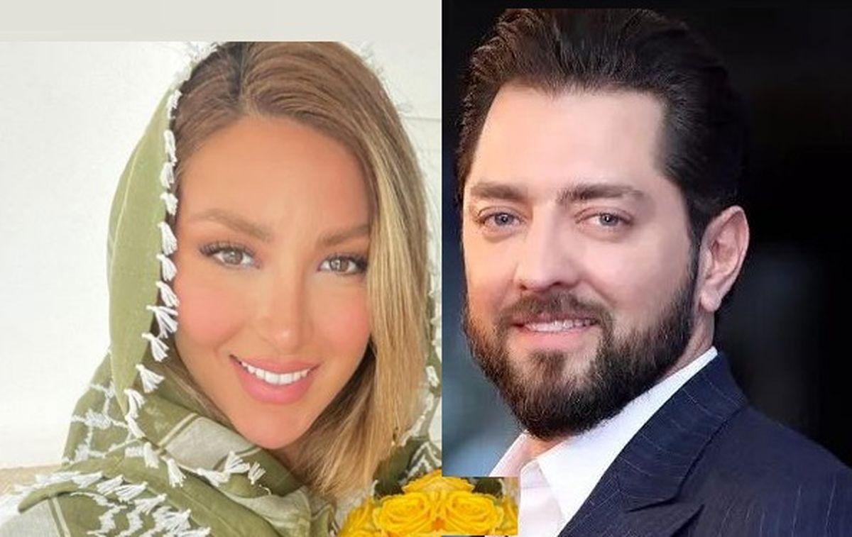 هدیه خاص بهرام رادان به همسرش / طلا با نقش نام پسر مشترک‌شان!