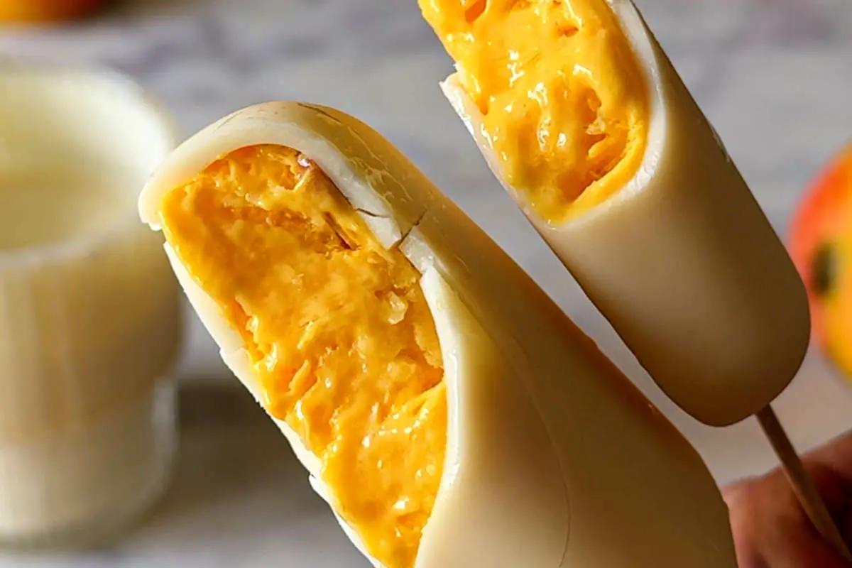 طرز تهیه بستنی مگنوم انبه و نارگیل با روشی آسان در منزل