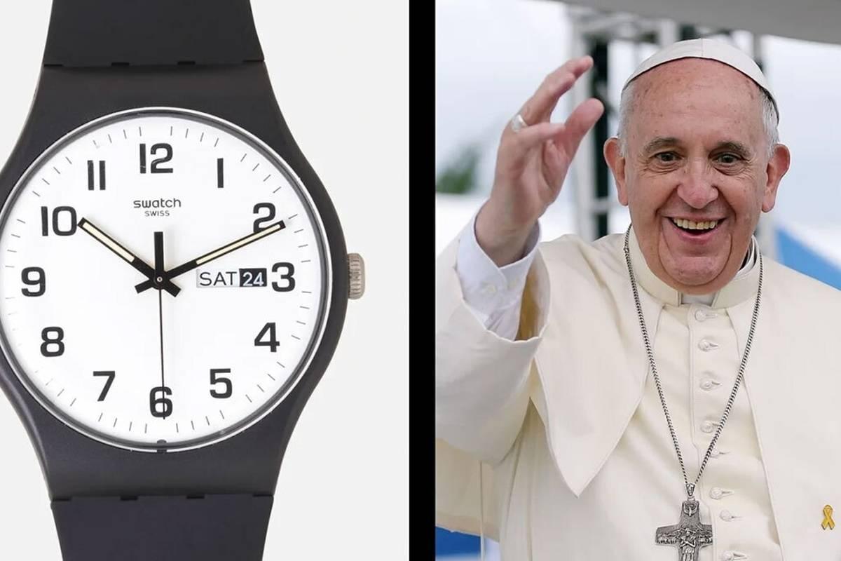 ساعت پاپ فرانسیس رکورد گرانترین سواچ جهان را شکست!